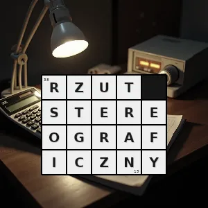 Hasło krzyżówkowe płaszczyzna styczna - rzut stereograficzny – rozwiązanie, synonimy, podpowiedzi i definicje krzyżówkowe